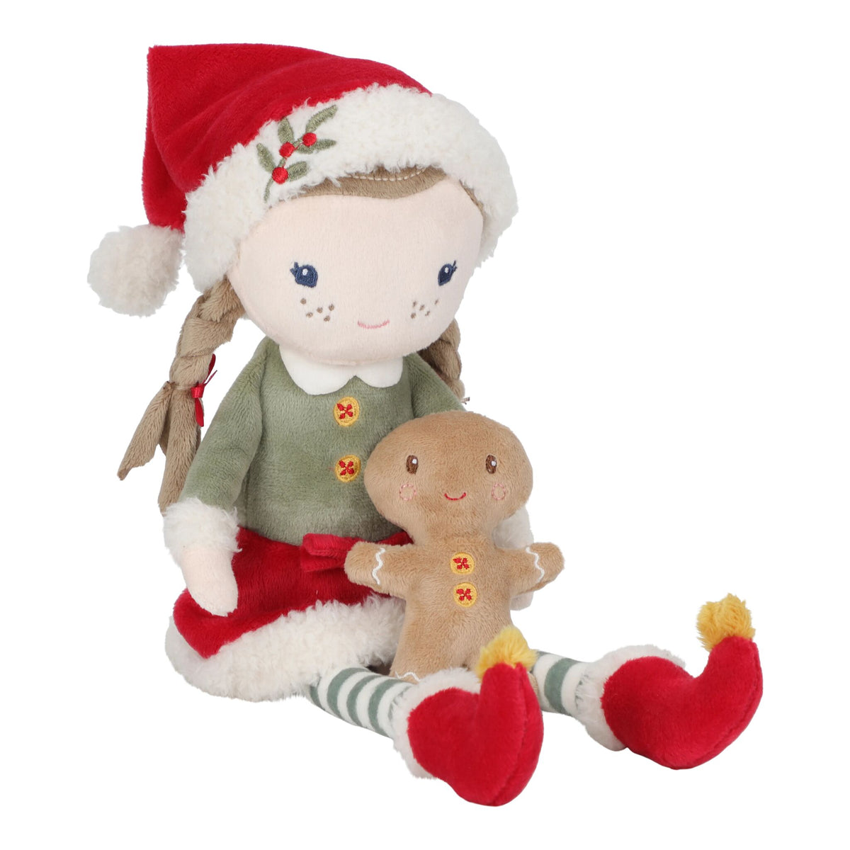 Cuddle Doll Christmas Rosa 35 cm GRS