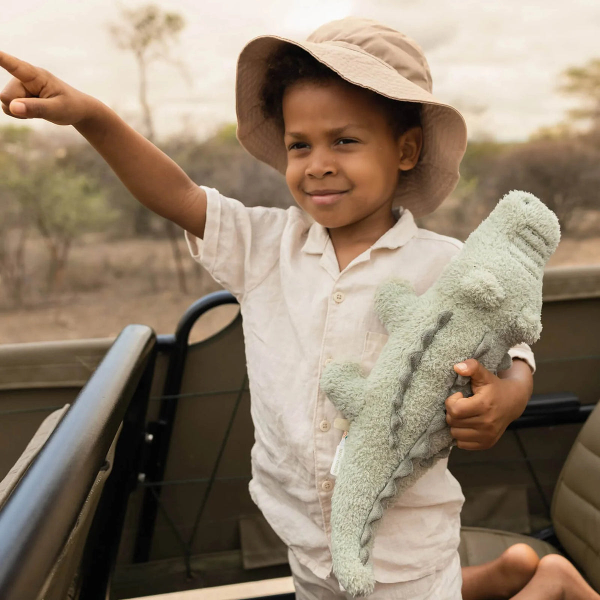 Little Dutch Safari Friends Cuddle Crocodile – 43cm