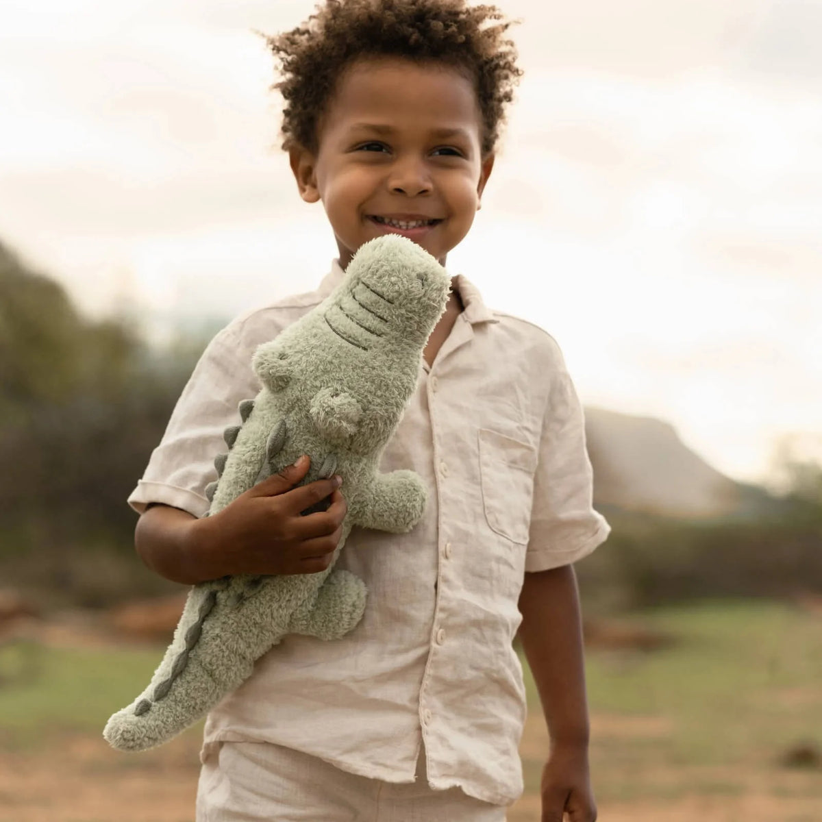 Little Dutch Safari Friends Cuddle Crocodile – 43cm