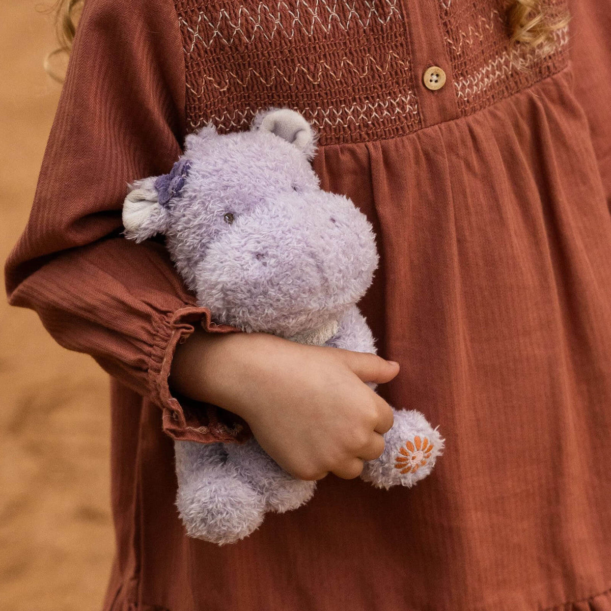 Little Dutch Safari Friends Cuddle Hippo – 18cm