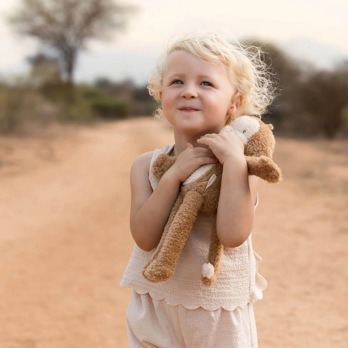 Little Dutch Safari Friends Cuddle Monkey – 34cm