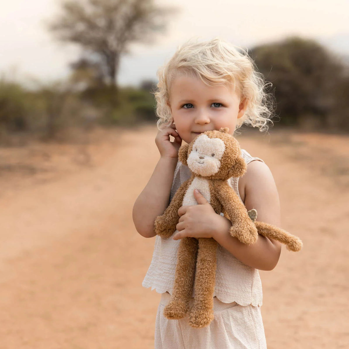 Little Dutch Safari Friends Cuddle Monkey – 34cm
