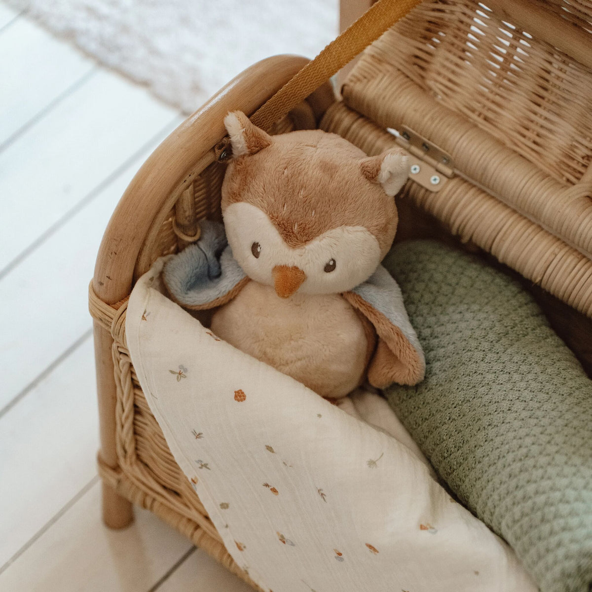 Little Dutch Cuddly Toy Owl – Forest Friends