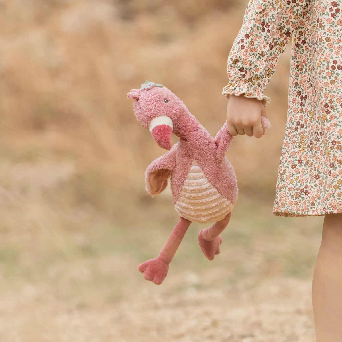 Little Dutch Safari Friends Cuddle Flamingo – 38cm
