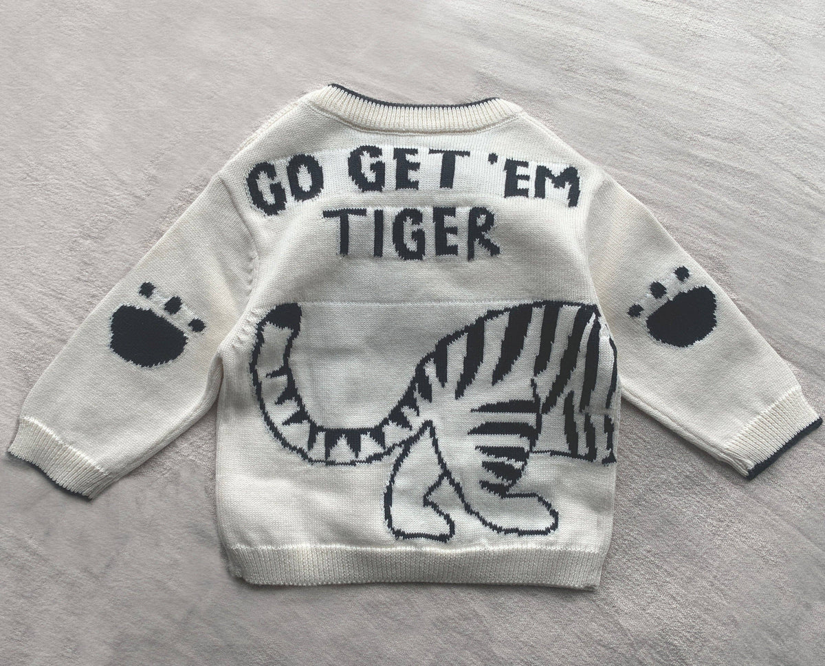 Fable & Bear Organic Cotton Tiger Jumper