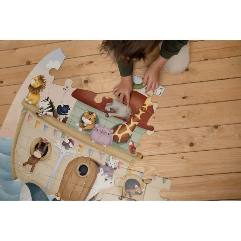 Little Dutch Noah’s Ark XL Floor Puzzle – 44 Pieces