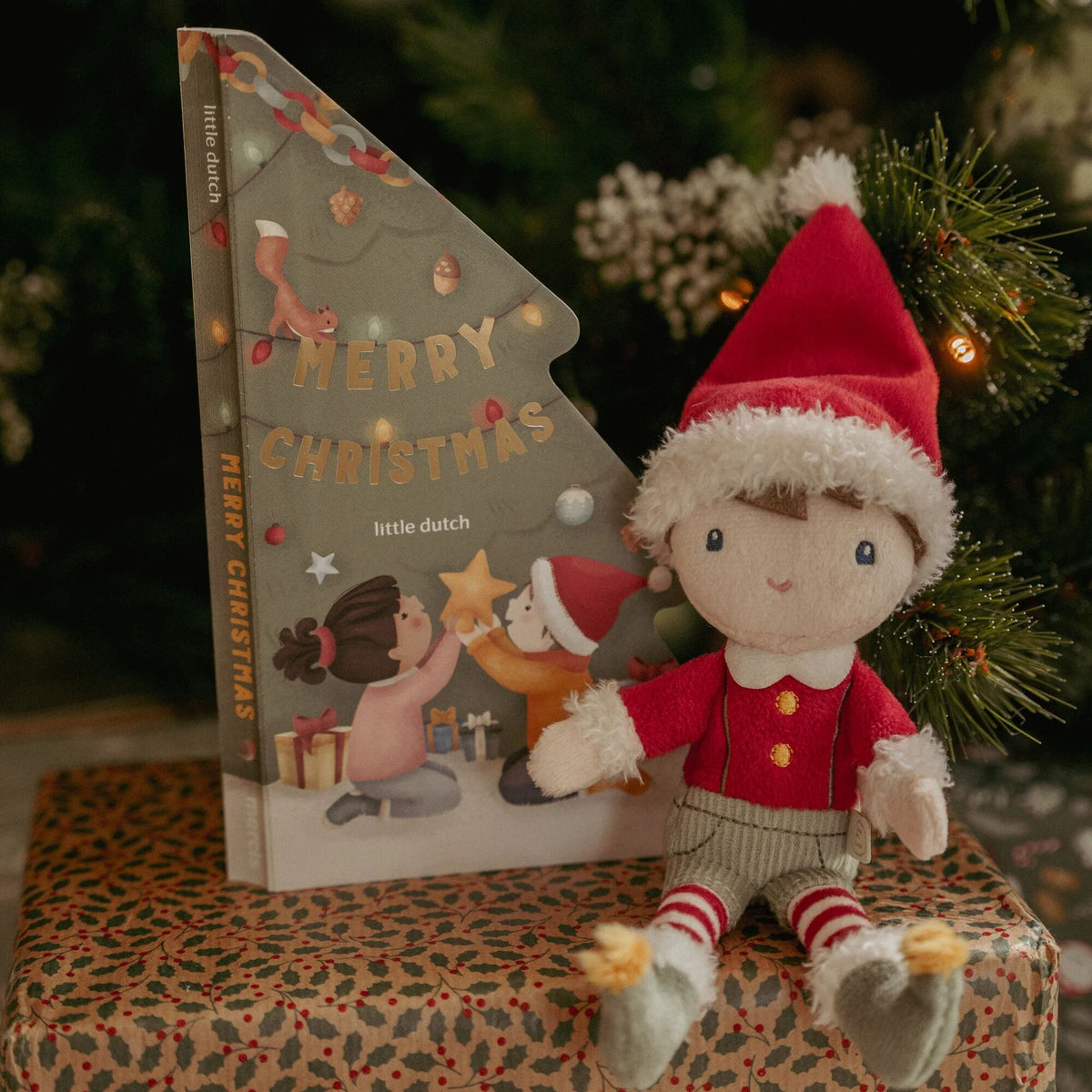 Little Dutch Christmas Book with Mini Jim