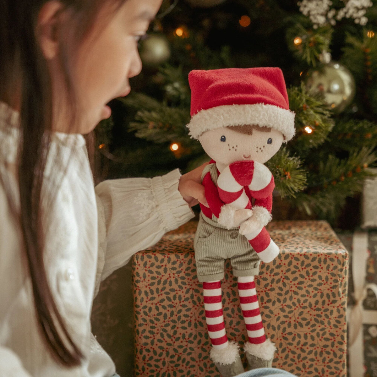 Little Dutch Christmas Cuddle Doll Jim – 35cm