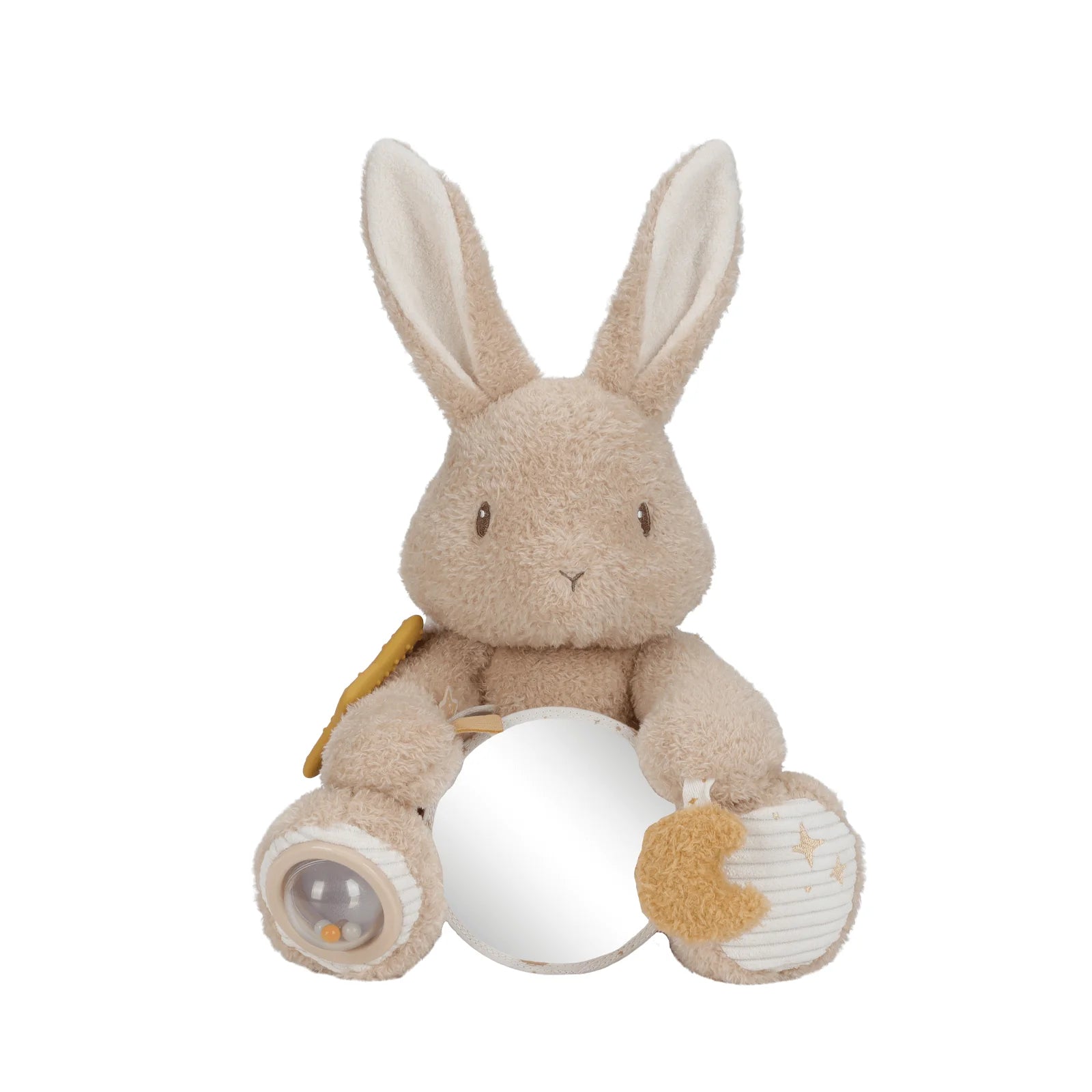 Little Dutch Activity Cuddle Toy Baby Bunny – Newborn Naturals