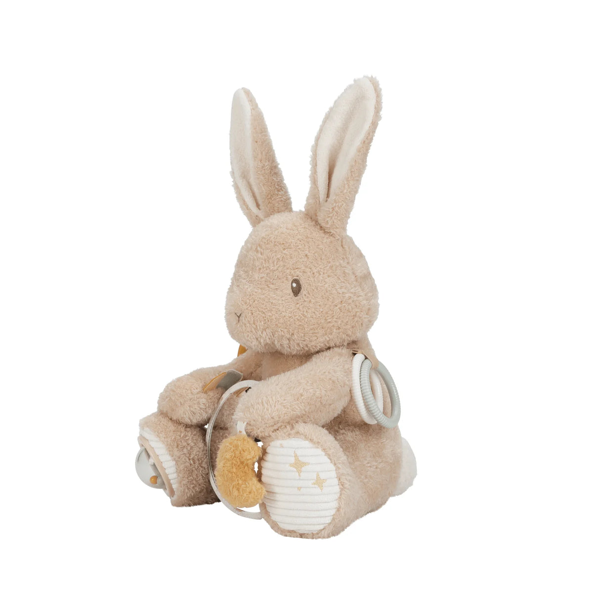 Little Dutch Activity Cuddle Toy Baby Bunny – Newborn Naturals