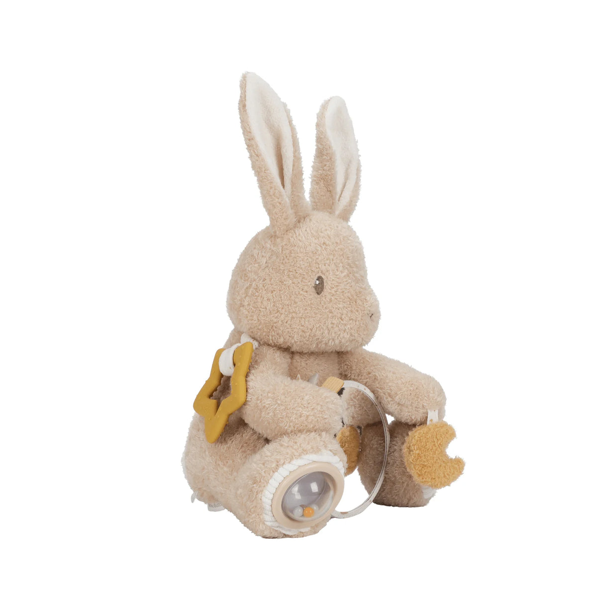 Little Dutch Activity Cuddle Toy Baby Bunny – Newborn Naturals
