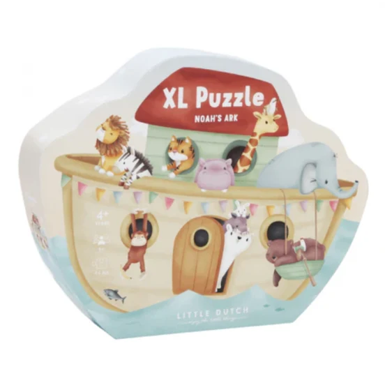 Little Dutch Noah’s Ark XL Floor Puzzle – 44 Pieces