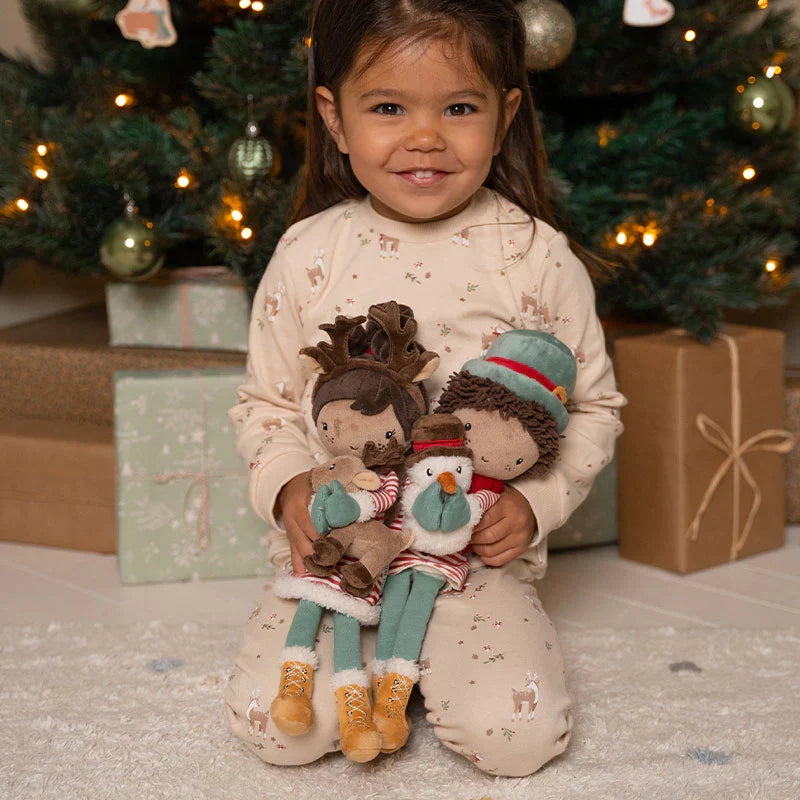 Little Dutch Jake Christmas Snowman Doll