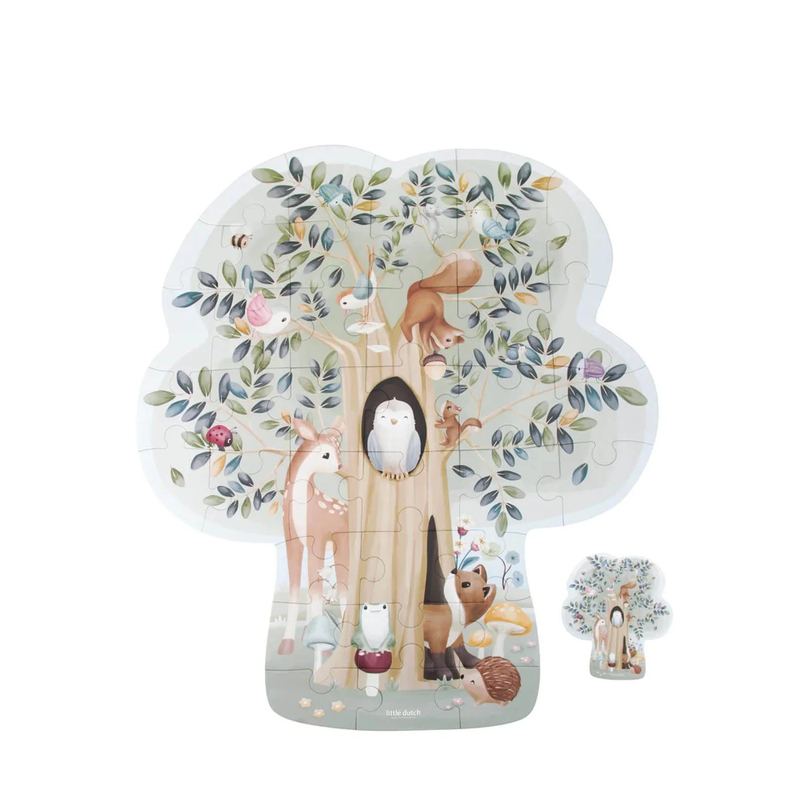 Little Dutch Forest Friends XL Floor Puzzle – 37 Pieces