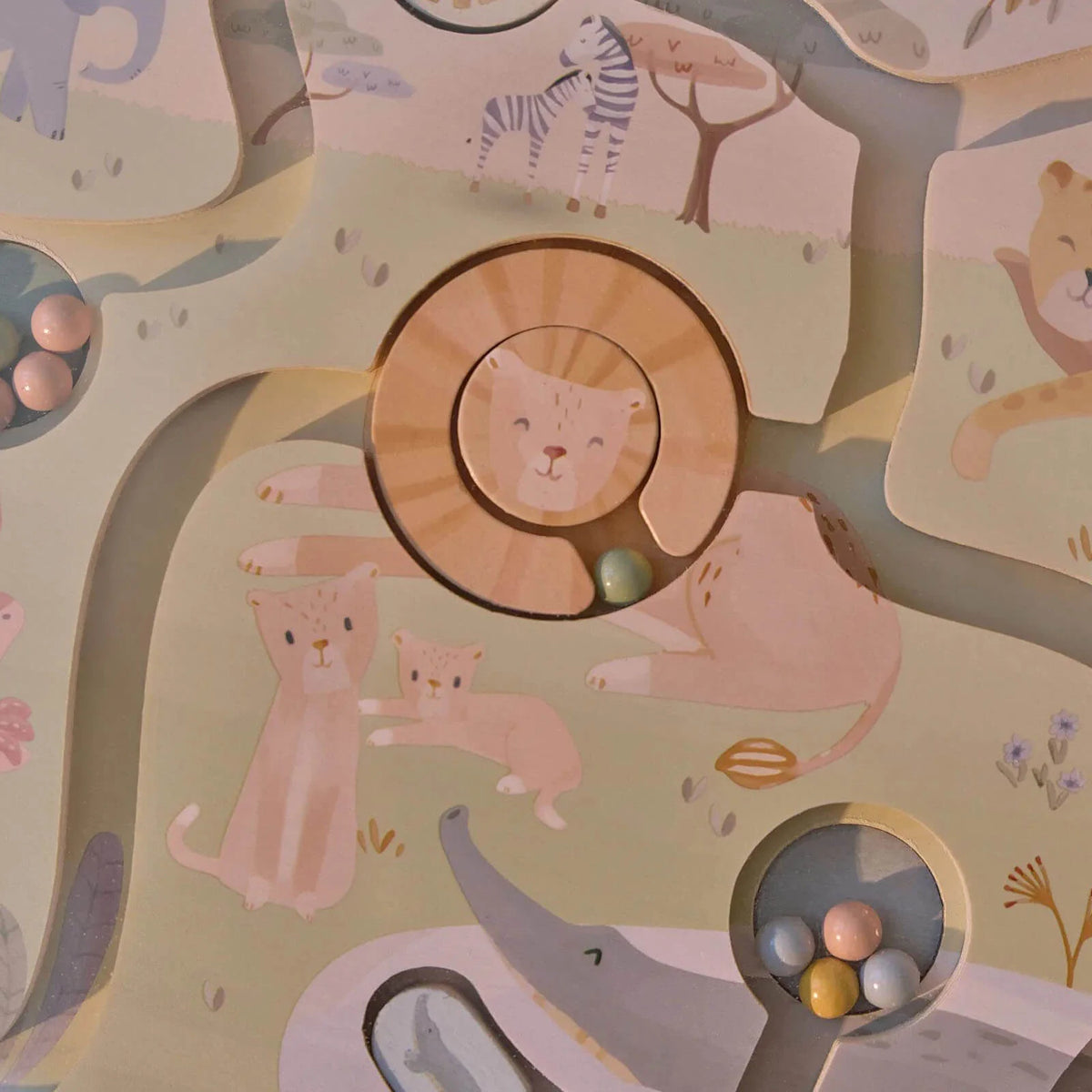 Little Dutch Magnetic Maze – Safari Friends