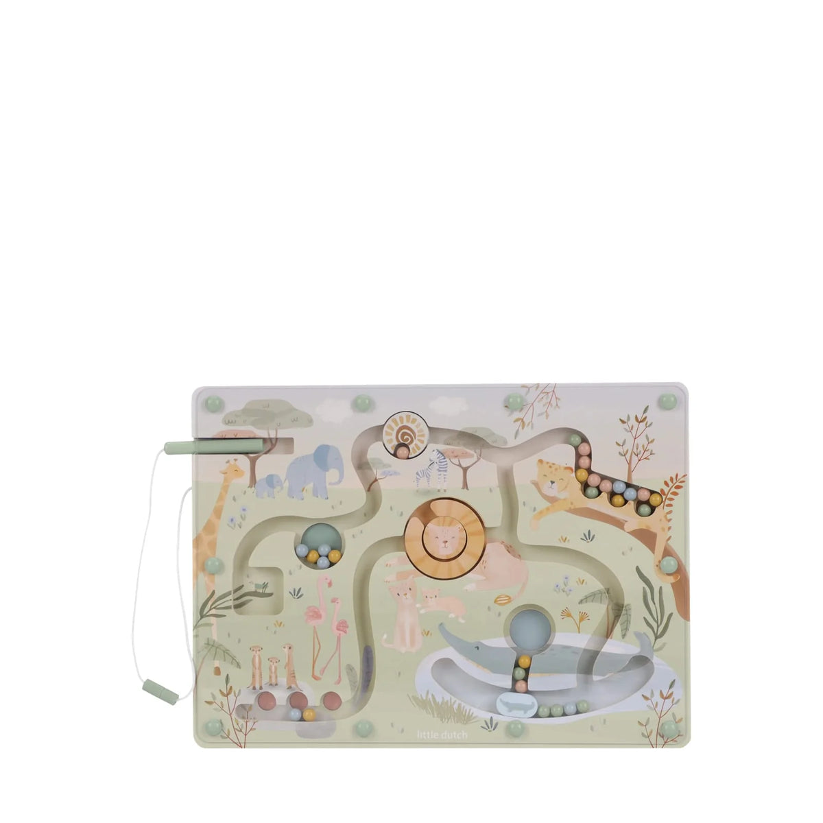 Little Dutch Magnetic Maze – Safari Friends