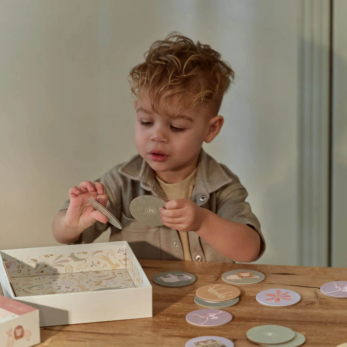 Little Dutch Memo Game – Safari Friends
