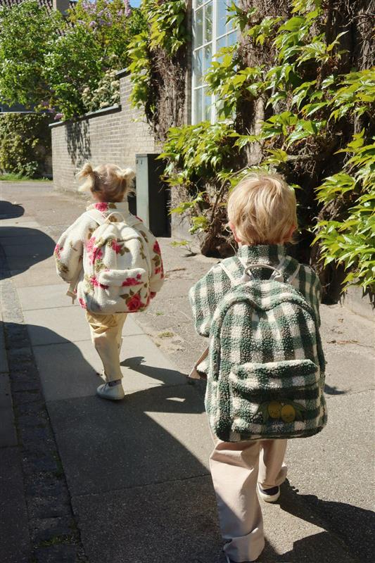 Konges Sløjd Jody Teddy Jacket – Green Check