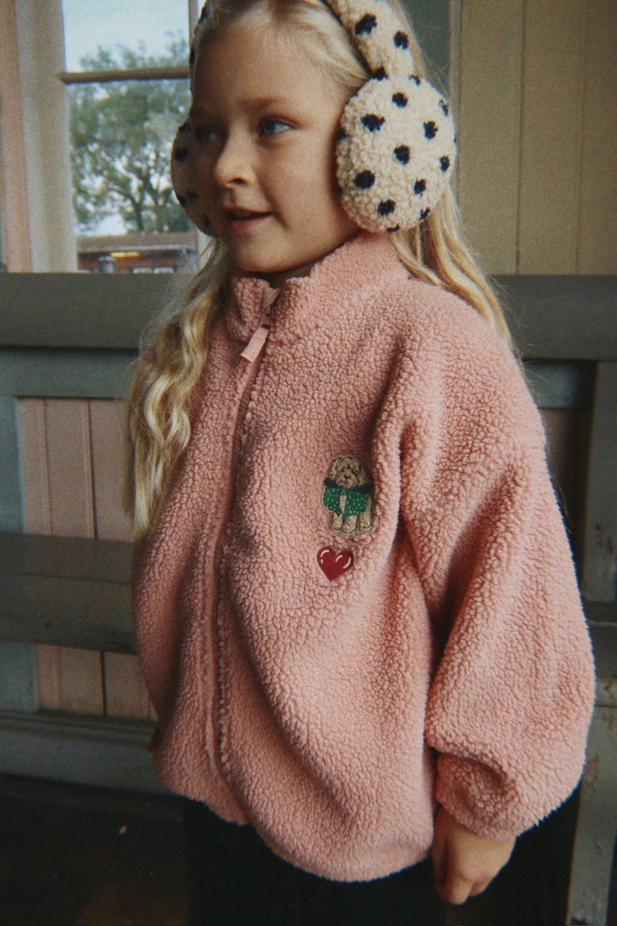 Konges Sløjd Jody Teddy Heart Earmuffs