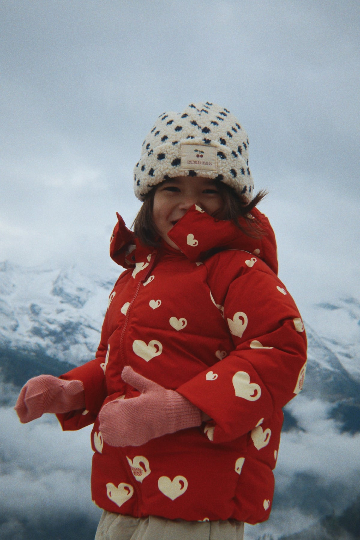 Konges Sløjd Jody Teddy Heart Fleece Hat