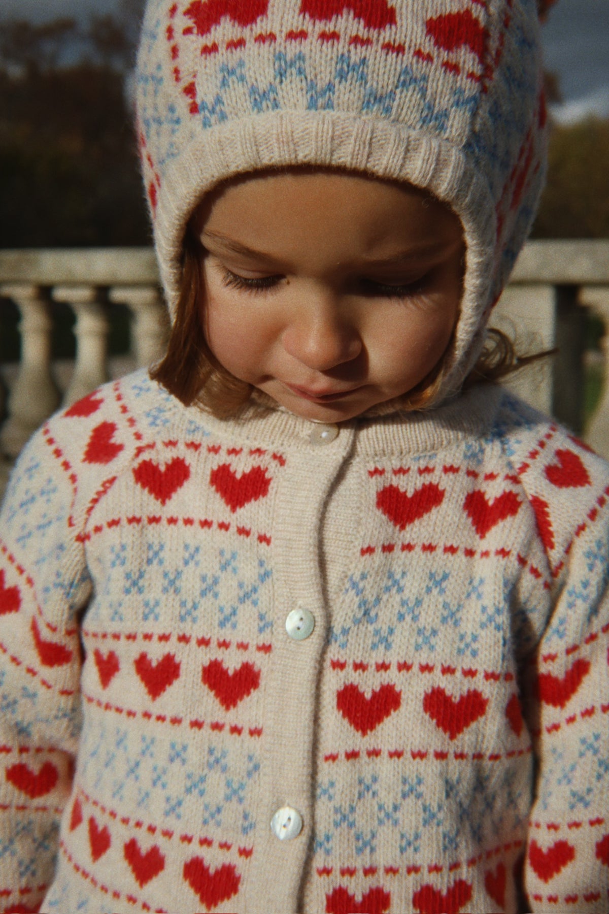 Konges Sløjd Belou Heart Wool Cardigan