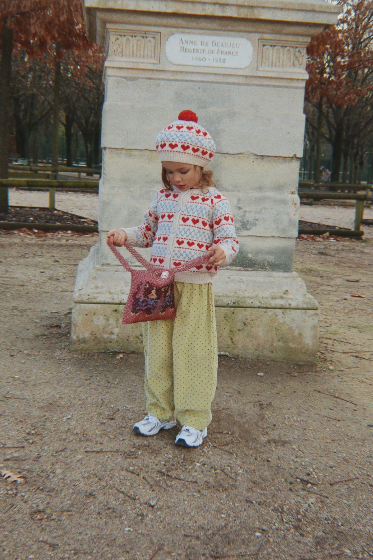 Konges Sløjd Belou Heart Wool Cardigan