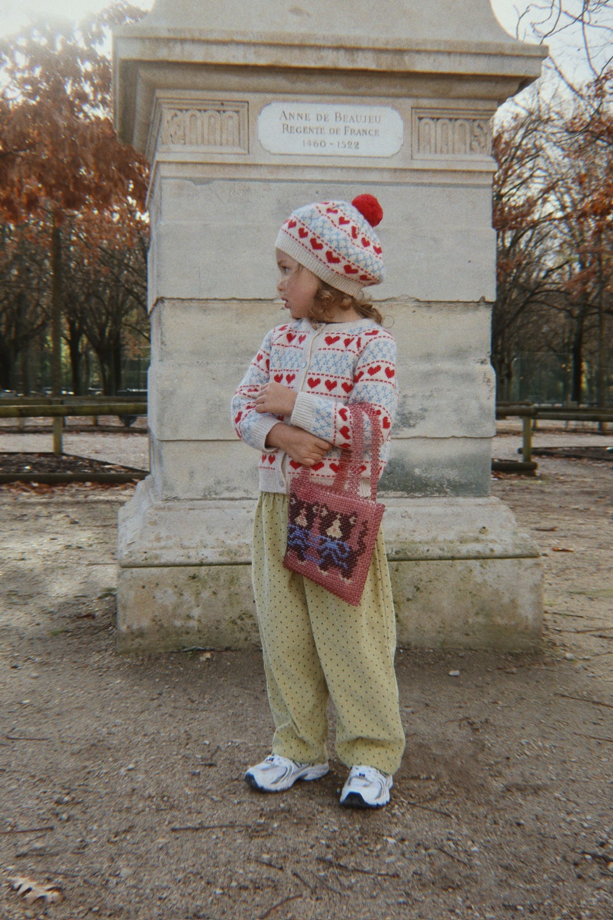 Konges Sløjd Belou Heart Wool Cardigan
