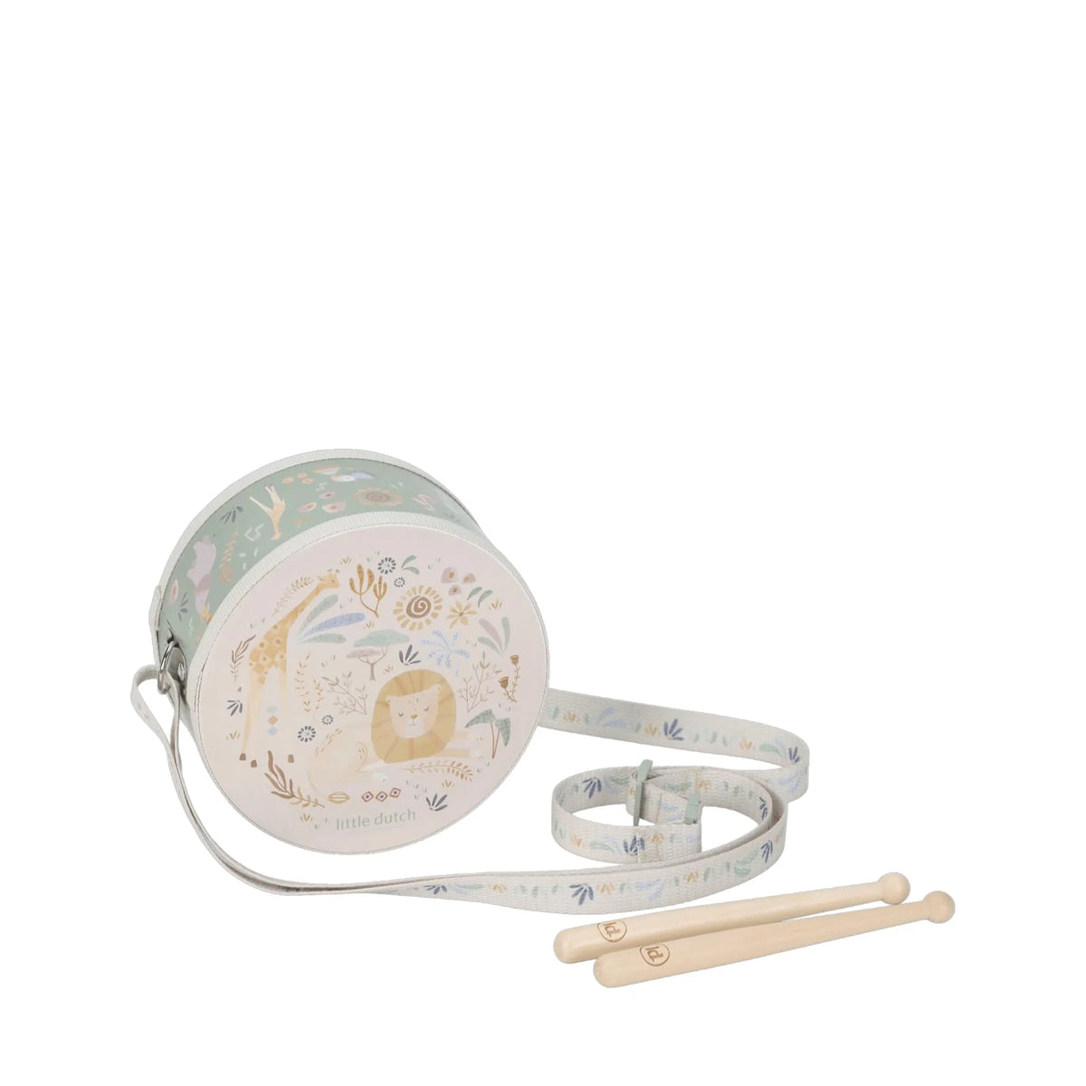 Little Dutch Music Drum – Safari Friends