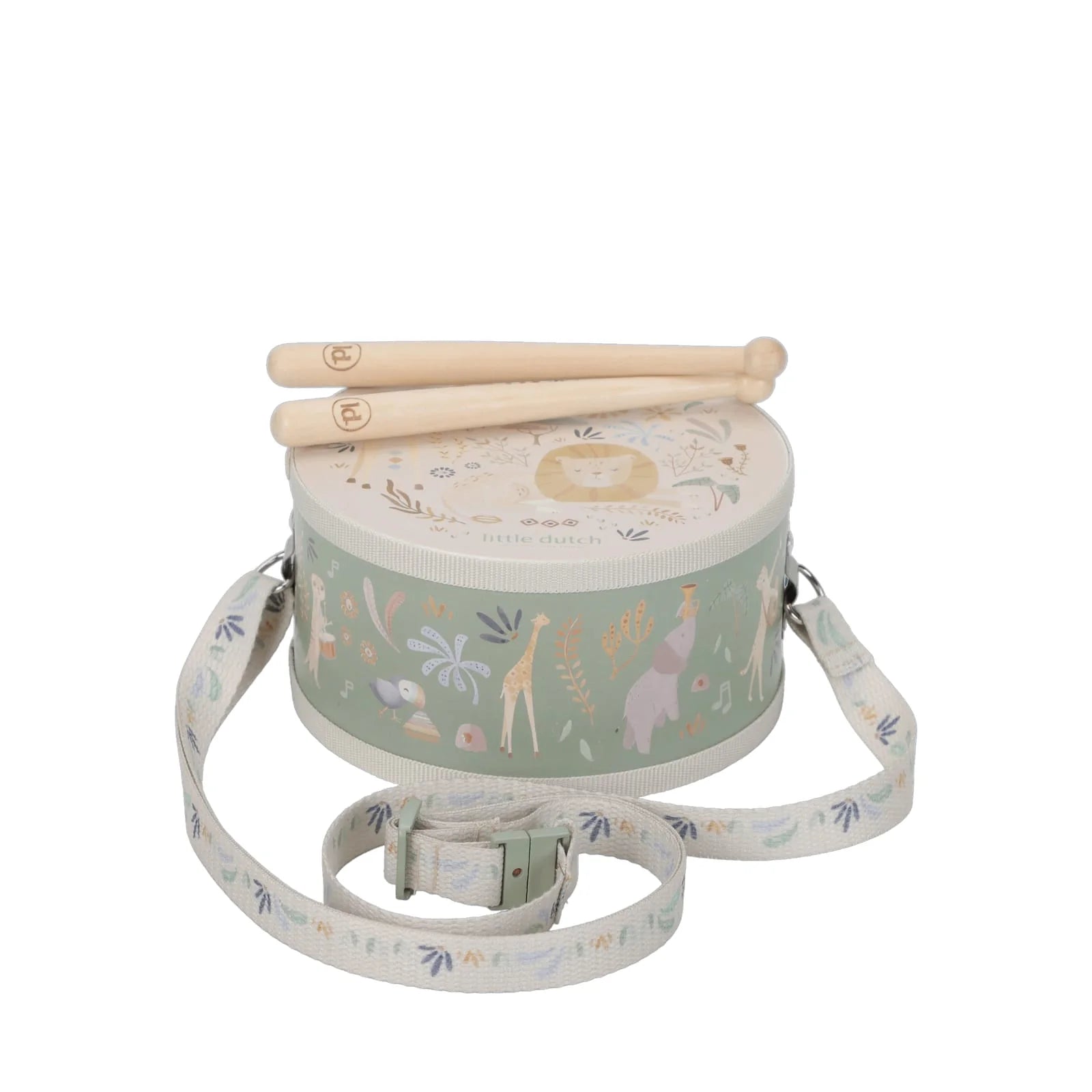 Little Dutch Music Drum – Safari Friends