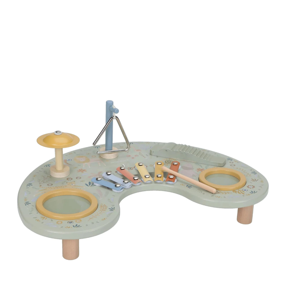 Little Dutch Music Table – Safari Friends