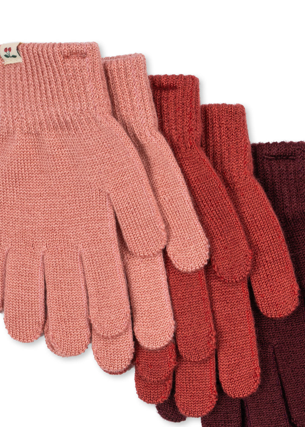 Konges Sløjd 3 Pack Filla Gloves – Rose Mix