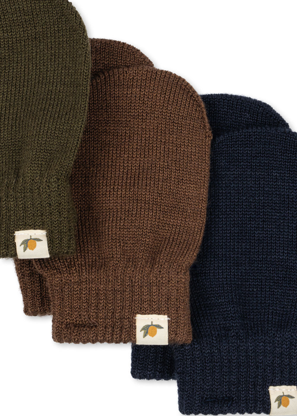 Konges Sløjd 3 Pack Filla Mittens - Rose Mix - Forest Mix