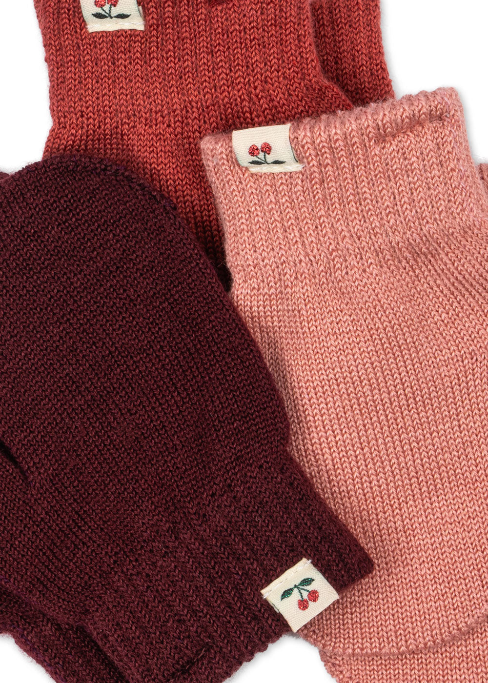Konges Sløjd 3 Pack Filla Mittens - Rose Mix - Forest Mix