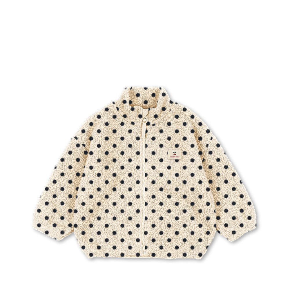 Konges Sløjd Jody Cherry Embroidered Teddy Jacket