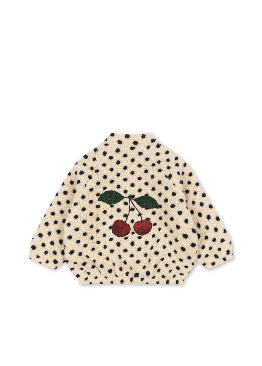 Konges Sløjd Jody Cherry Embroidered Teddy Jacket