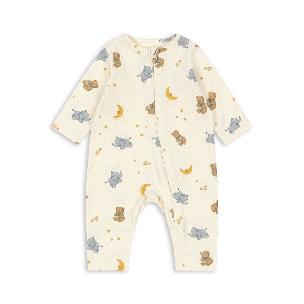 Basic Zip Onesie Gots - Cucciolo
