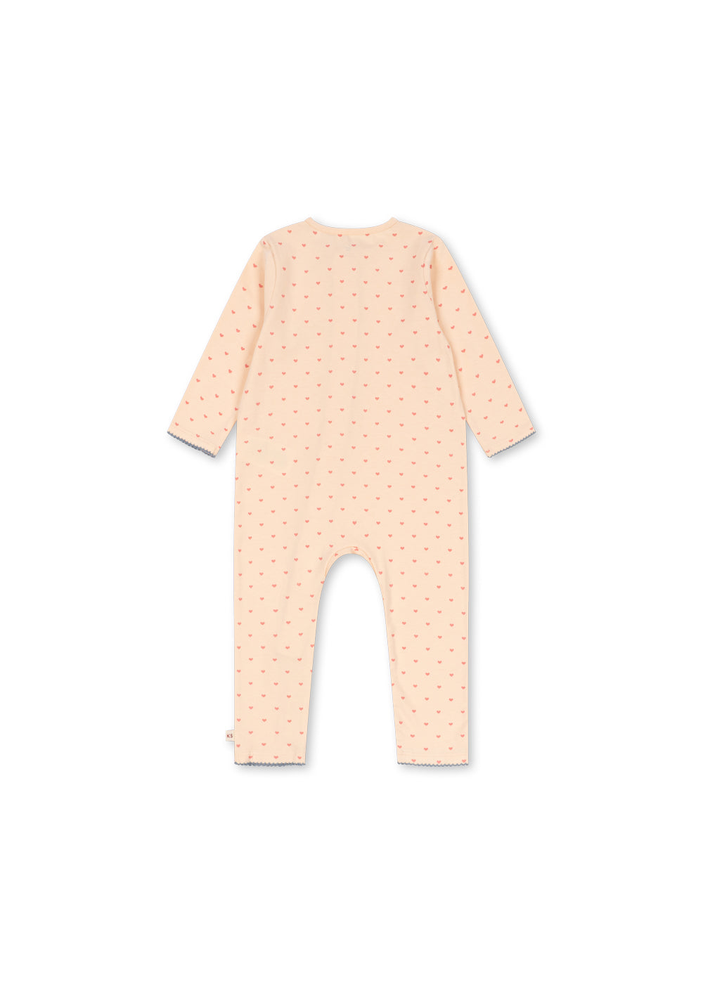 Konges Sløjd Basic Zip Onesie – Teddy Coeur