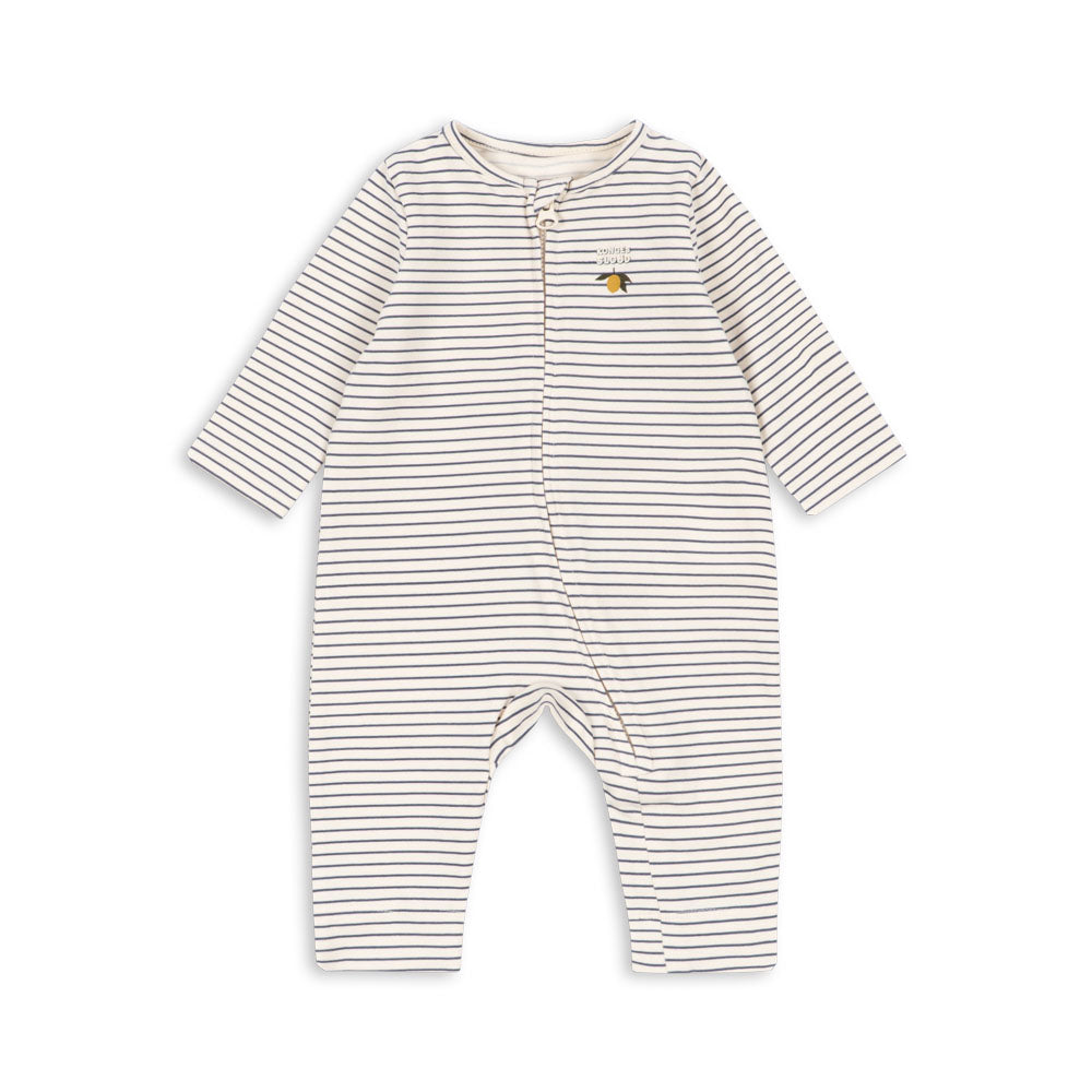 Konges Sløjd Basic Zip Onesie – Stripe Como