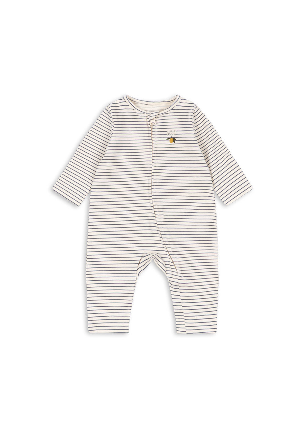 Konges Sløjd Basic Zip Onesie – Stripe Como