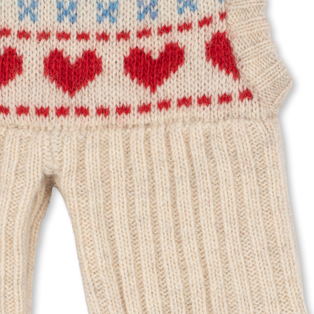 Konges Sløjd Belou Heart Wool Balaclava