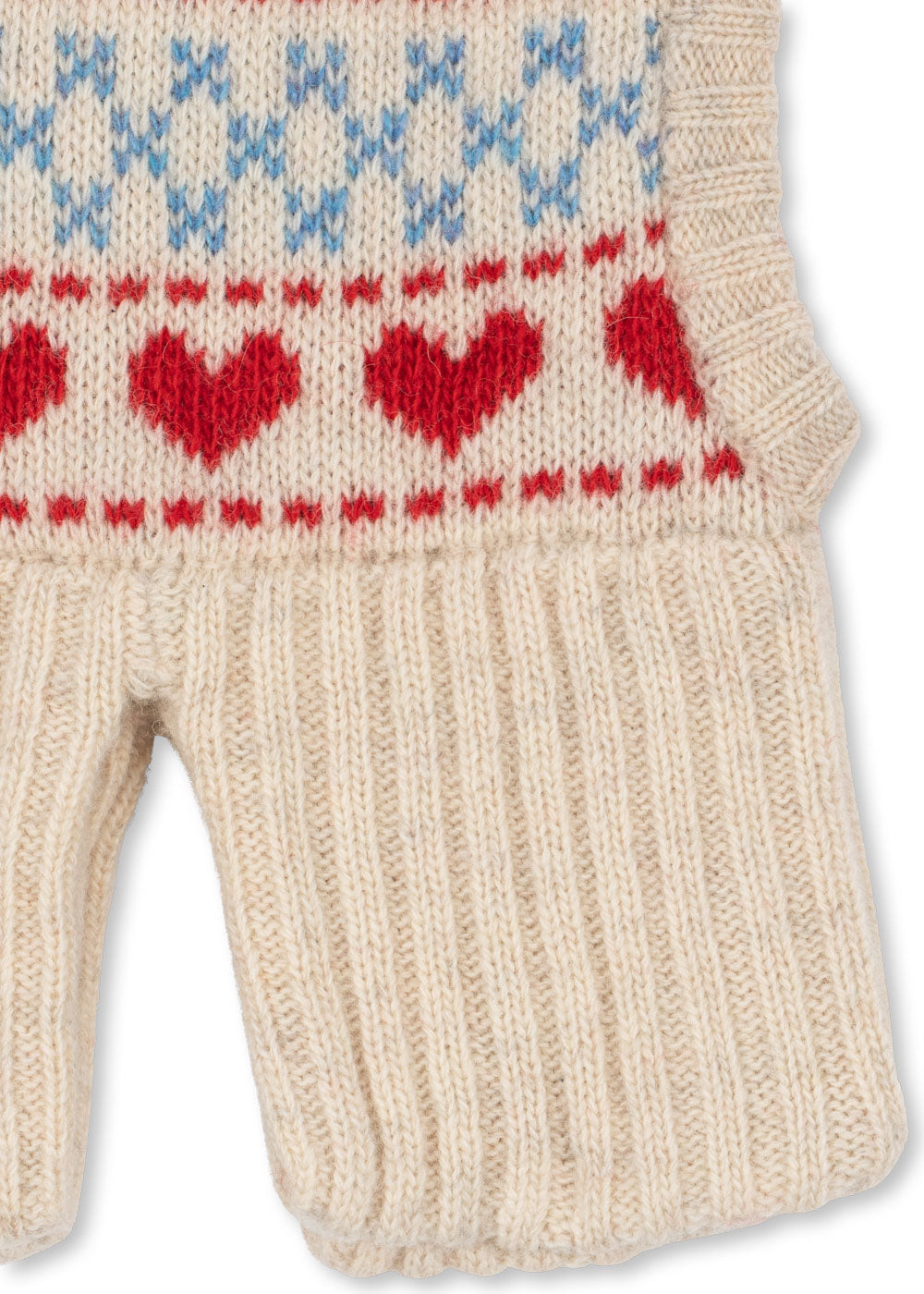 Konges Sløjd Belou Heart Wool Balaclava