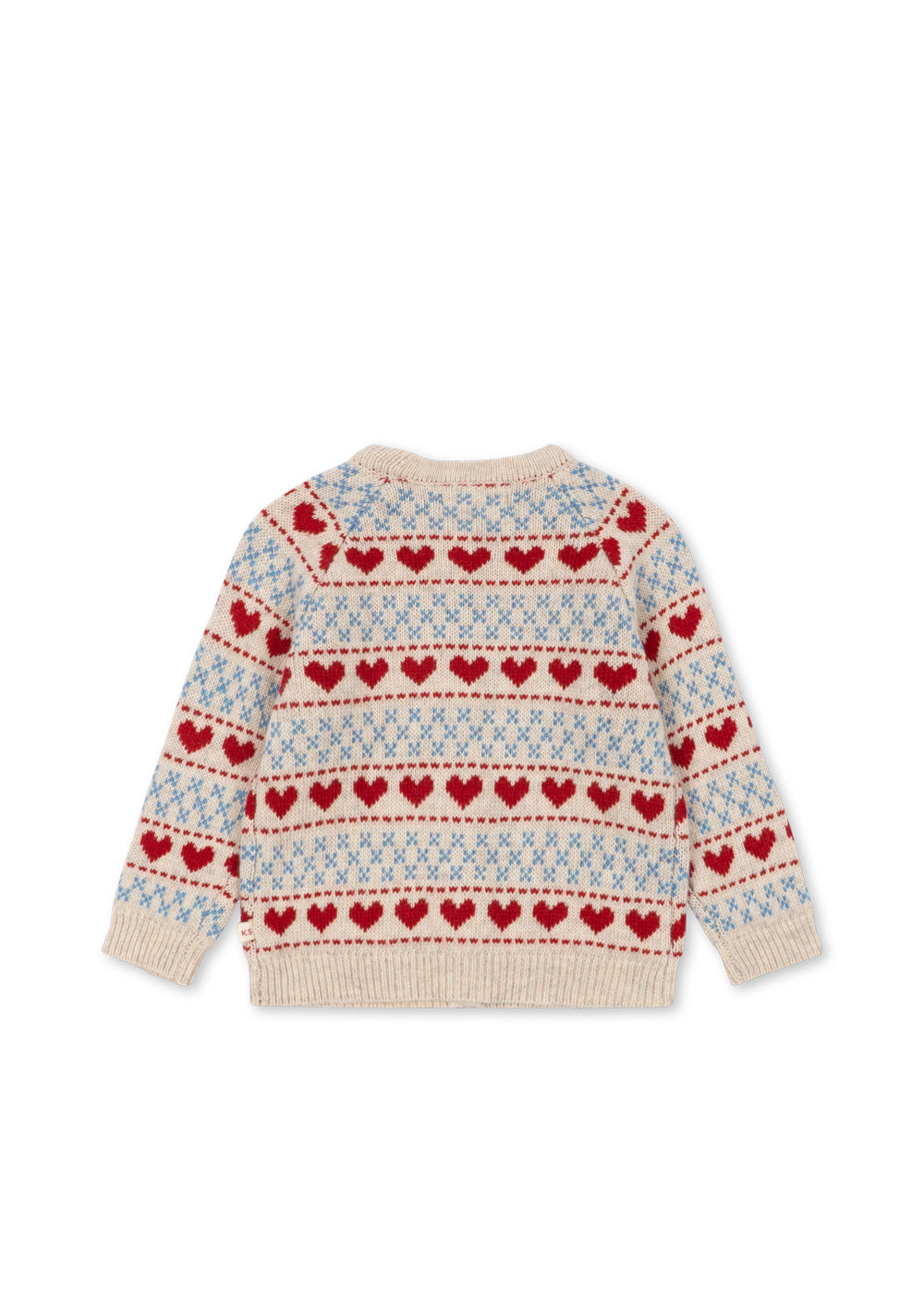 Konges Sløjd Belou Heart Wool Cardigan