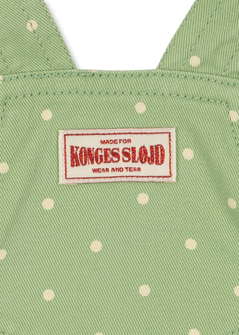 Konges Sløjd Nola Green Cotton Dungarees