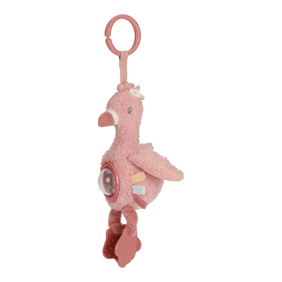 little Dutch Activity Hanger Flamingo - Safari Friends