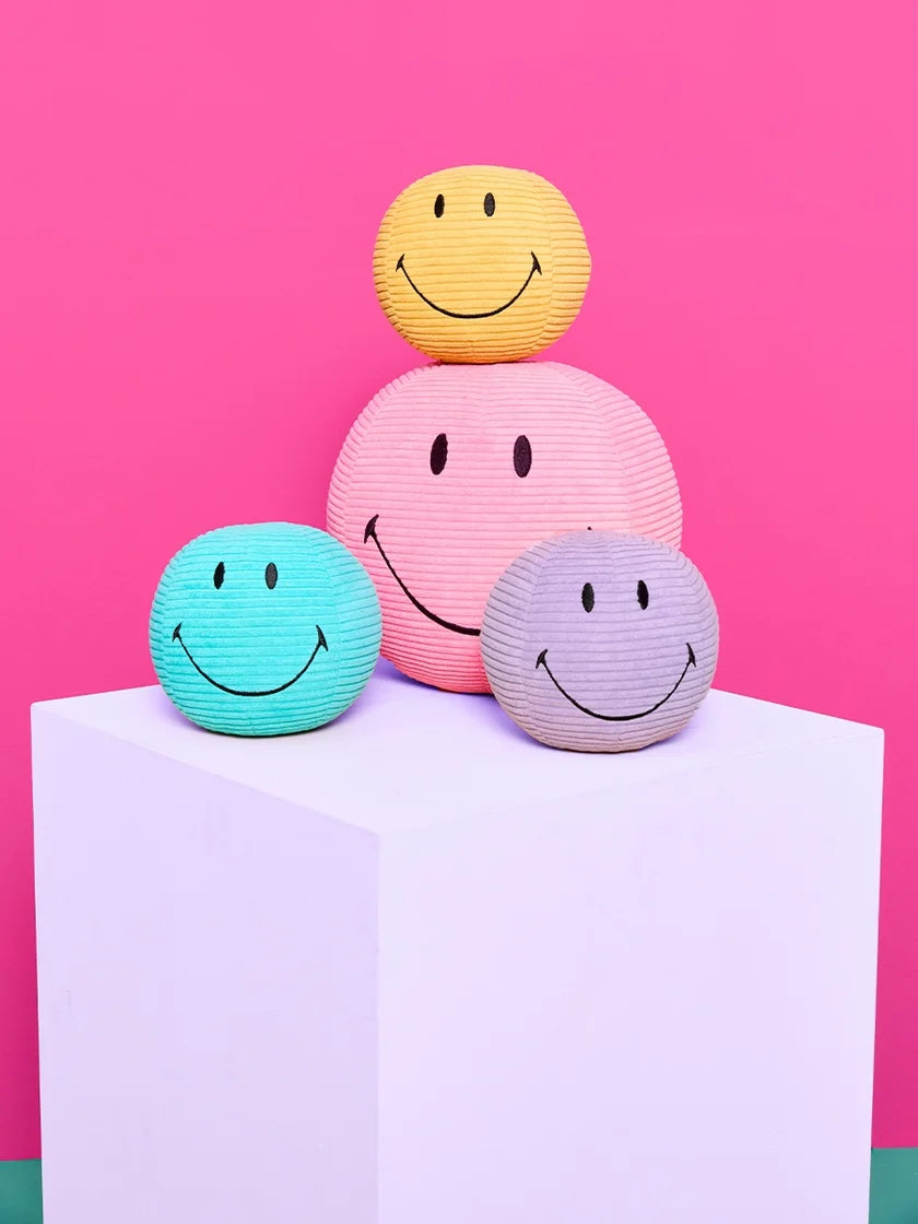 Smiley ECO Corduroy – 23cm – Bubblegum Pink