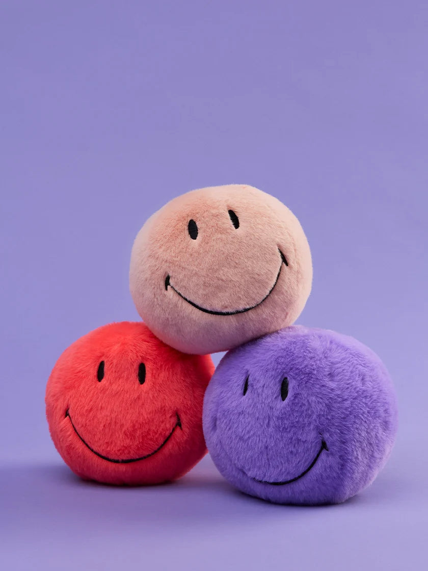 Smiley ECO Fuzzy – 13cm – Purple