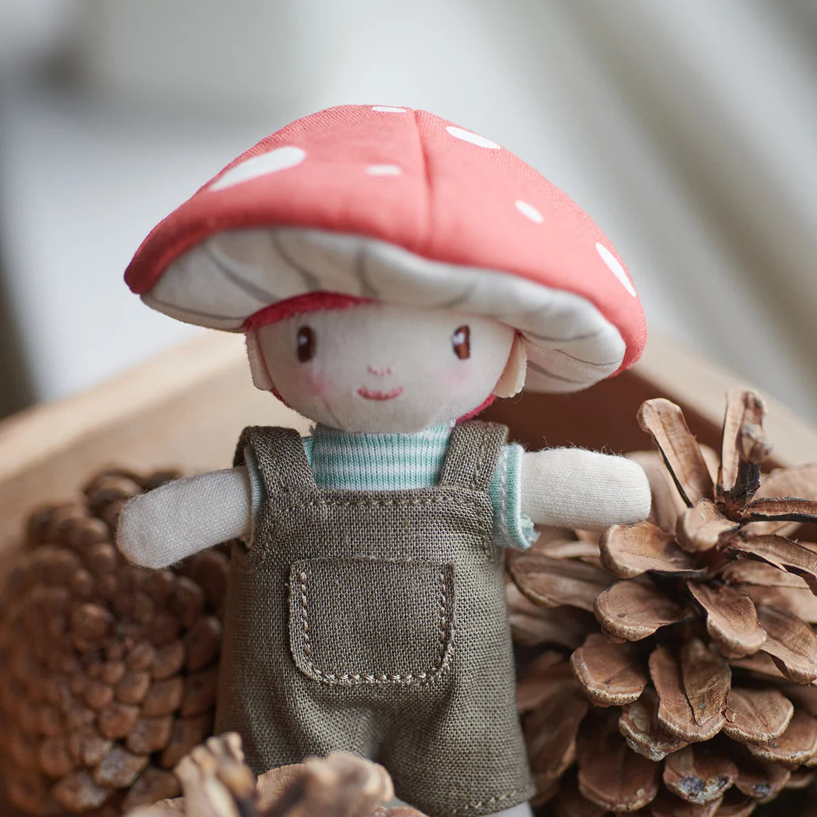 ThreadBear Little Peeps Tommy Toadstool Matchbox Doll