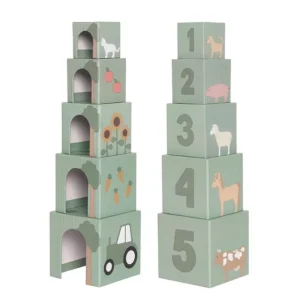 JABADABADOO farm STACKING CUBES WITH ANIMALS