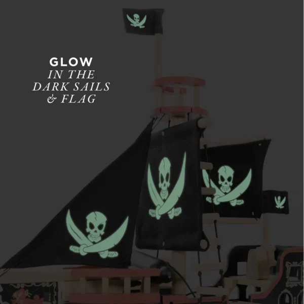 LE TOY VAN LE PIRATE SHIP - Image 4