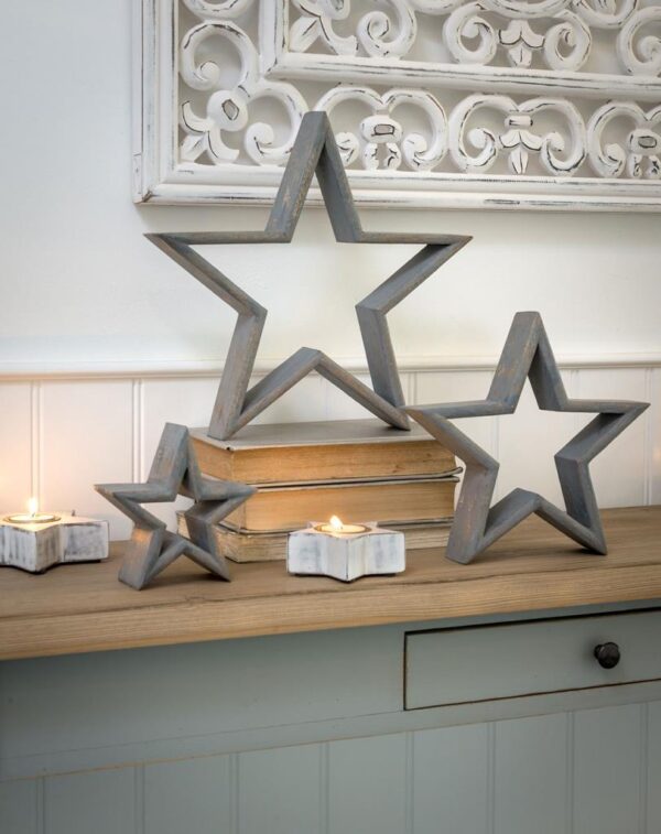 RETREAT GREY MANTLE STARS